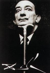 Portrait of Salvador Dali
